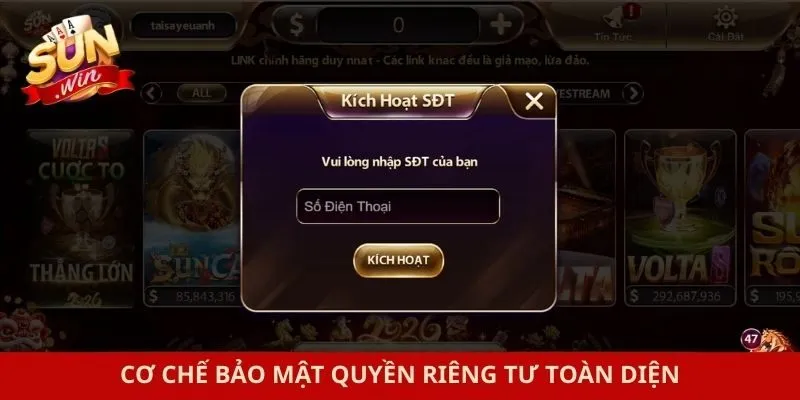 Cơ chế bảo mật quyền riêng tư toàn diện